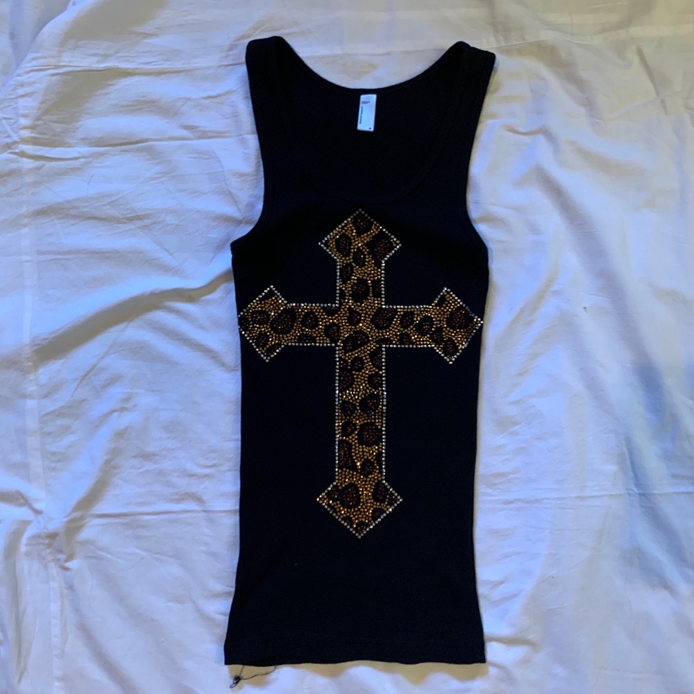 Cross tank top